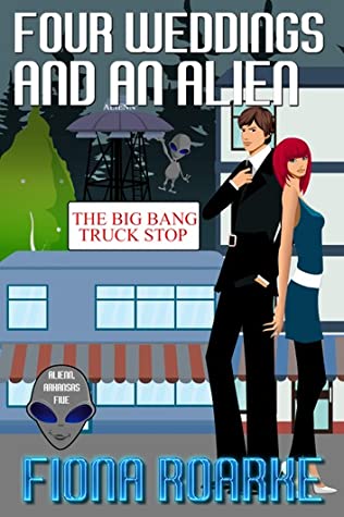 Cover for Four Weddings and An Alien by Fiona Roarke