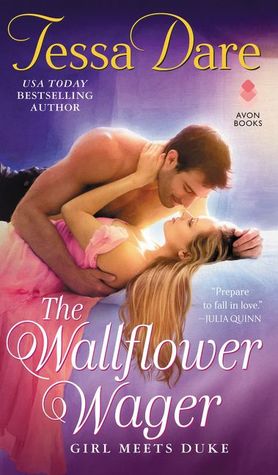 Cover for The Wallflower Wager by Tessa Dare