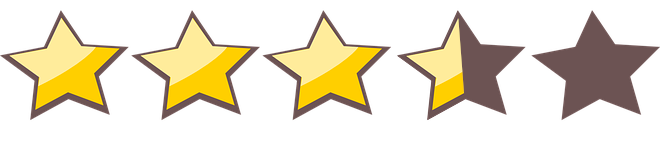 3.5 stars out of 5