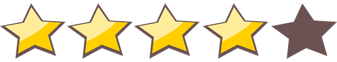 4 stars out of five