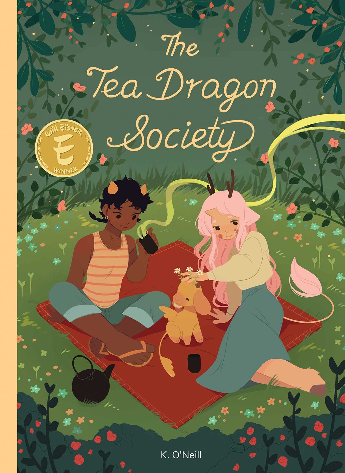 Cover for The Tea Dragon Society by Kay O'Neill