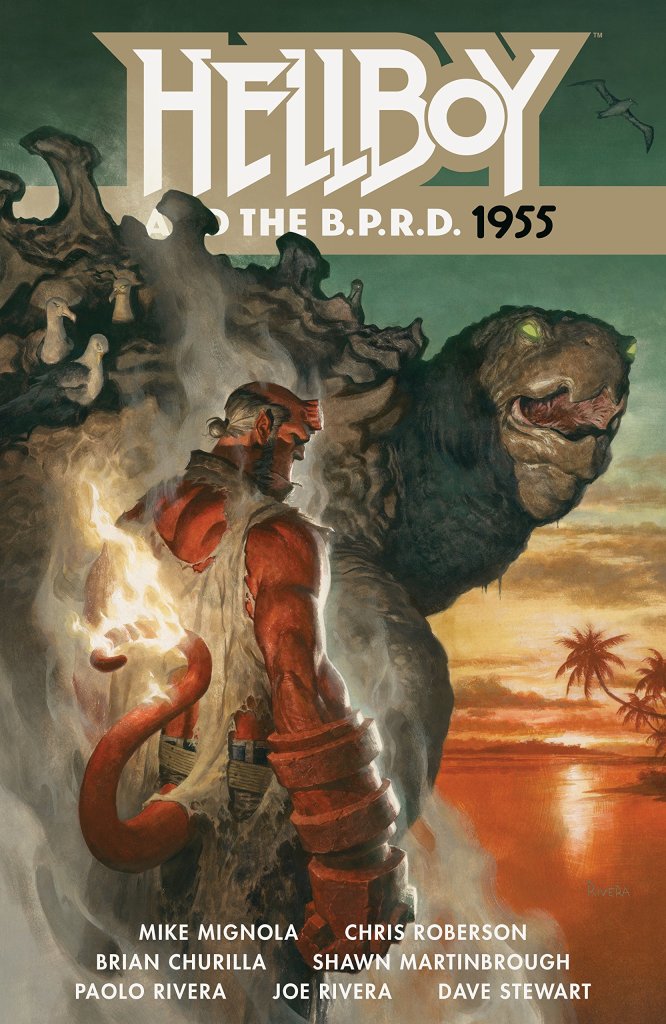 Cover for Hellboy and the B.P.R.D.: 1955 by Mike Mignola