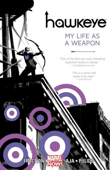 Cover for Hawkeye Vol 1: My Life as a Weapon by Matt Fraction
