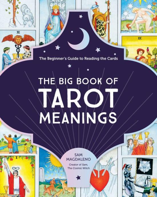 Cover for The Big Book of Tarot Meanings by Sam Magdaleno