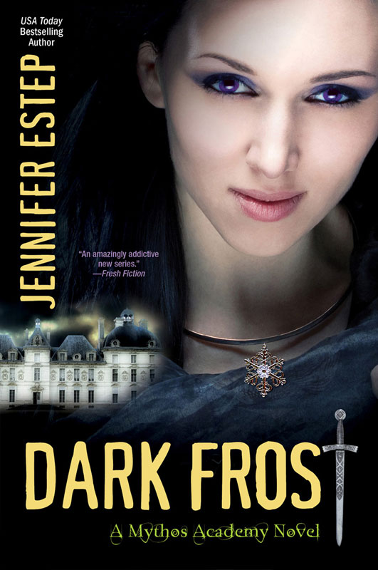 Cover for Dark Frost by Jennifer Estep
