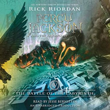 Cover for The Battle of the Labyrinth by Rick Riordan