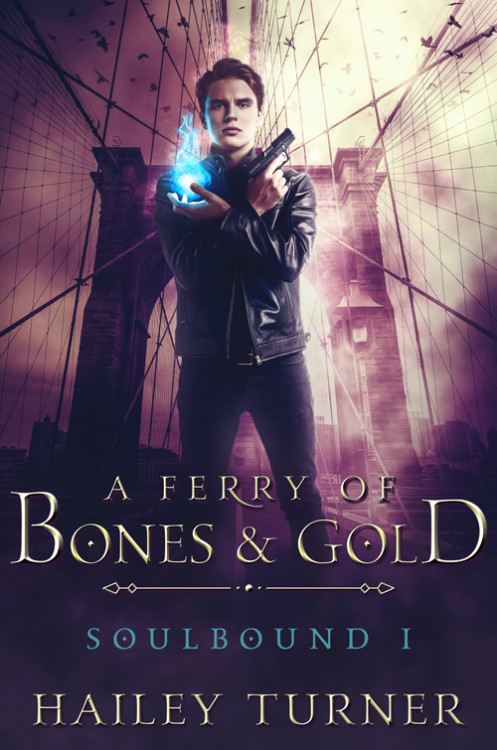 Cover for A Ferry of Bones & Gold by Hailey Turner