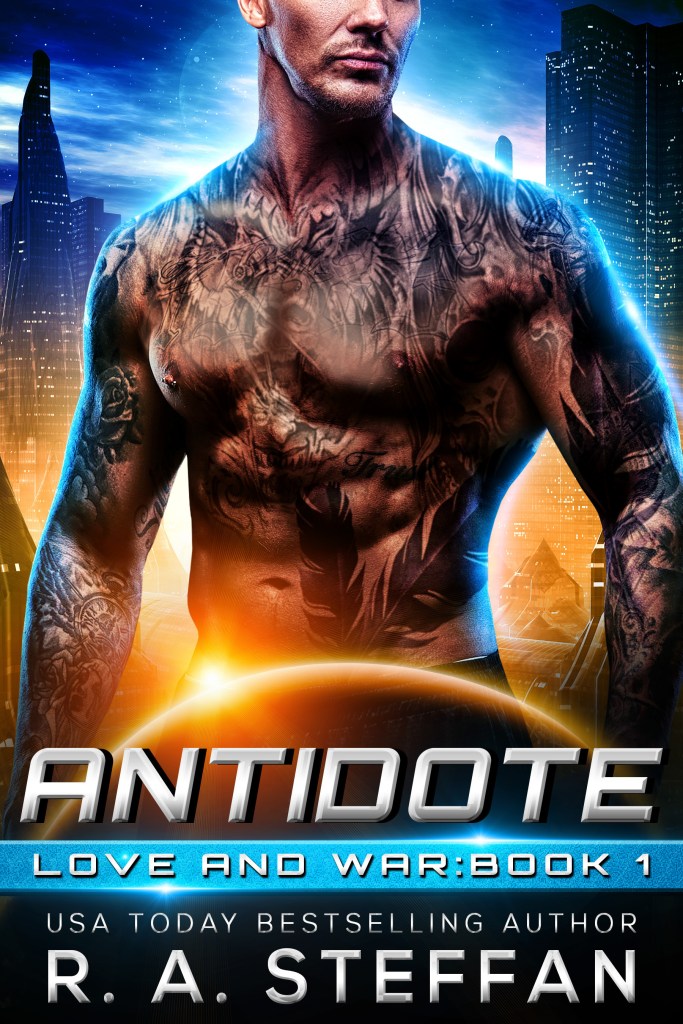 Cover for Antidote by R. A. Steffan