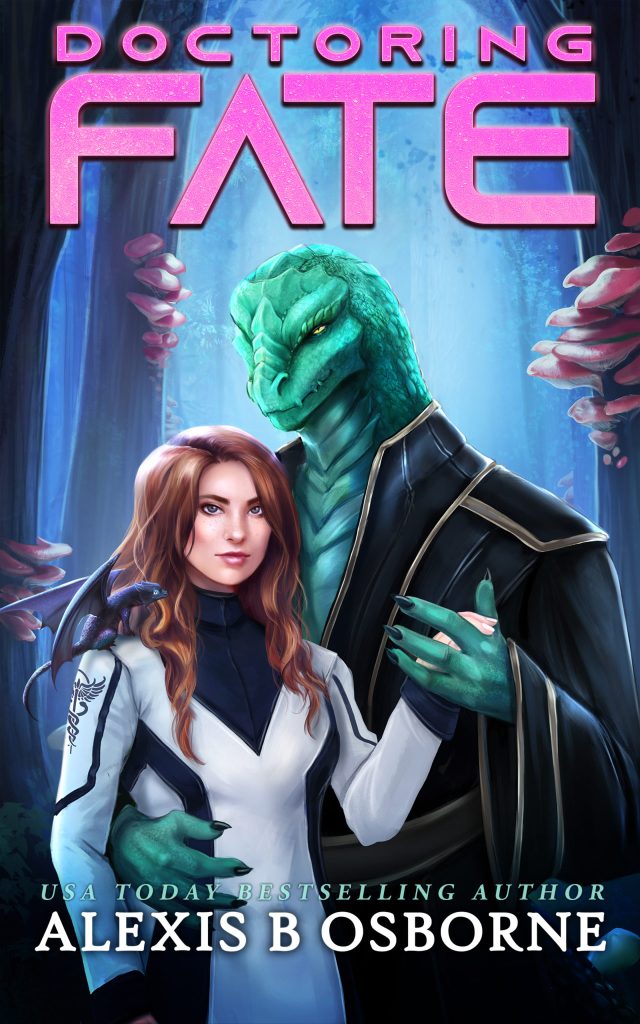 Cover for Doctoring Fate by Alexis B. Osborne