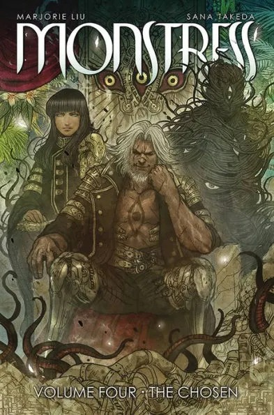 Cover for Monstress Vol. 4 by Marjorie Liu