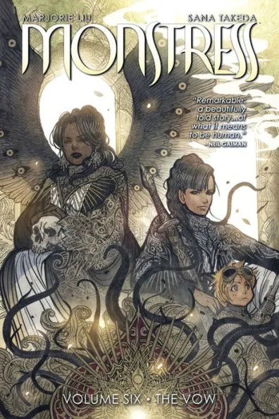Cover for Monstress Vol. 6 by Marjorie Liu
