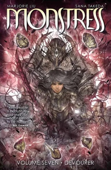 Cover for Monstress Vol. 7 by Marjorie Liu
