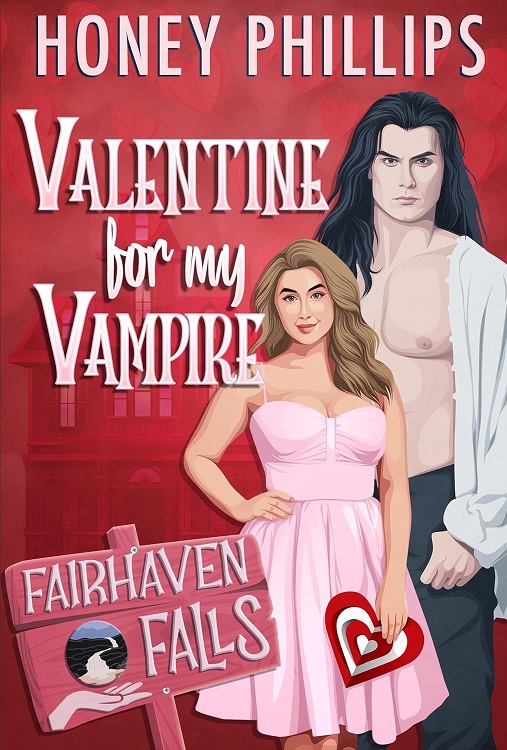Cover for Valentine For My Vampire by Honey Phillips